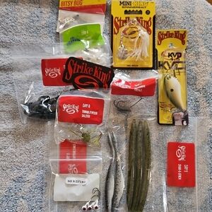 Strike King Fishing Lure Set, New
